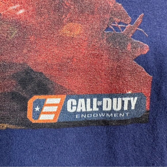 Call of Duty Endowment Badass George Premium Tshirt size M Navy Blue - Picture 3 of 6